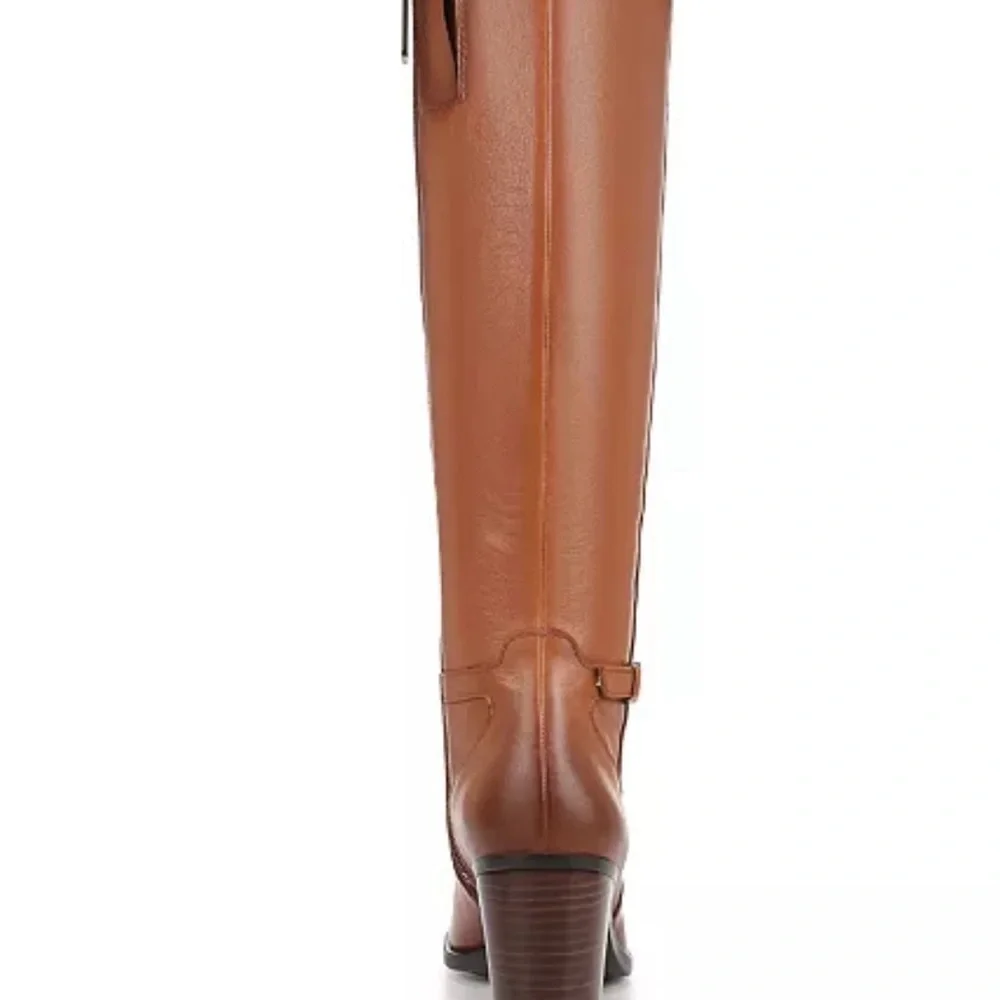 New Naturalizer Women's Kalina Extra Wide Calf Knee High Block Heel Boots 7.5